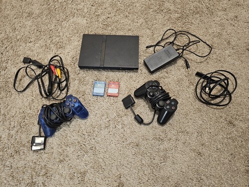 Play station slim console - play,