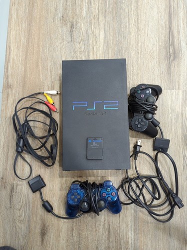 Playstation console with two - 2,
